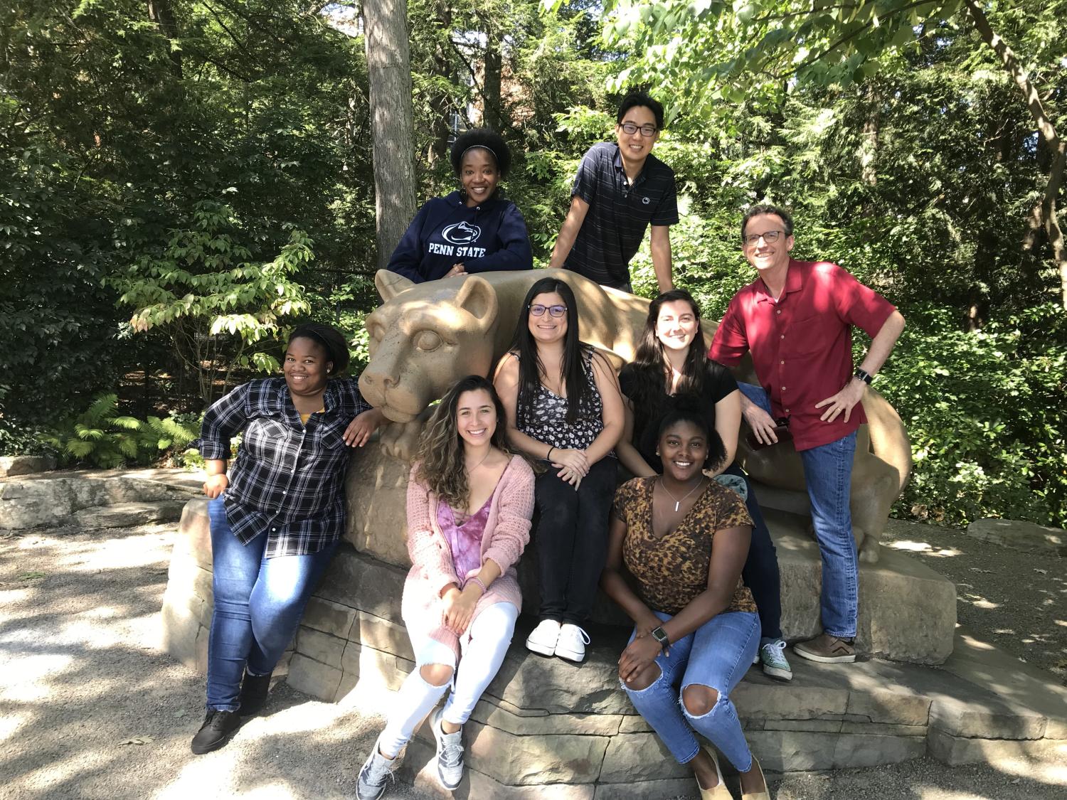 Geiser lab students