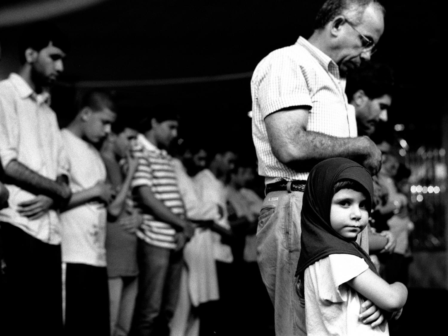 “Young Girl at Prayers with her Father" by Robert Gerhardt