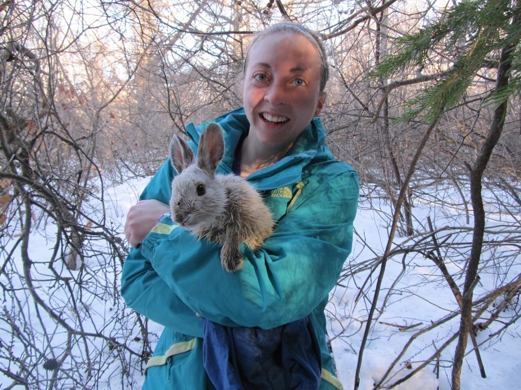 Gigliotti with bunny