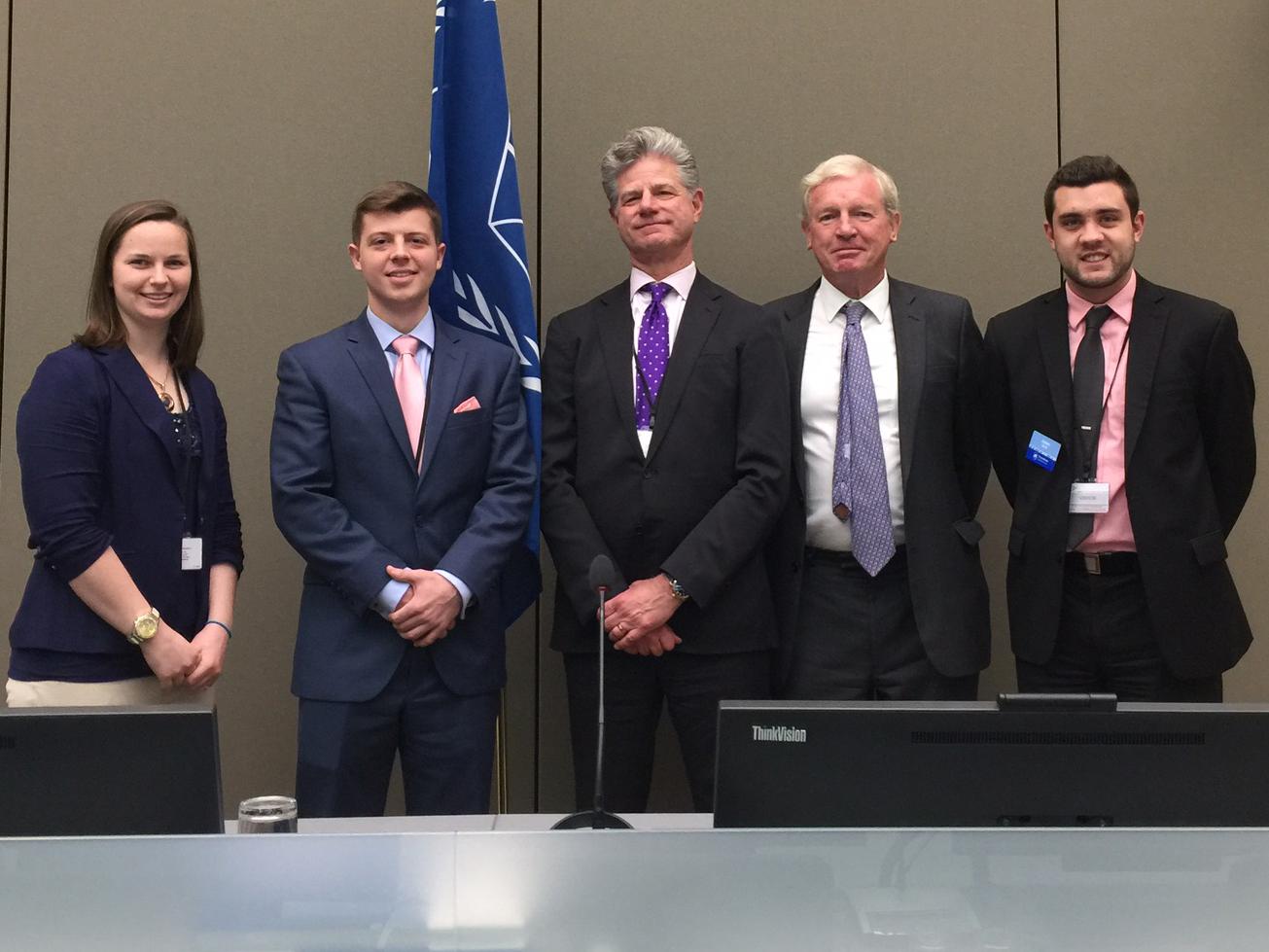 Dickinson Law faculty and students debut new international trial advocacy course at ICC