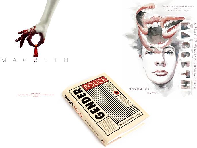 Designs by Nyomi Warren, Emily Burns, Sabrina Hecht