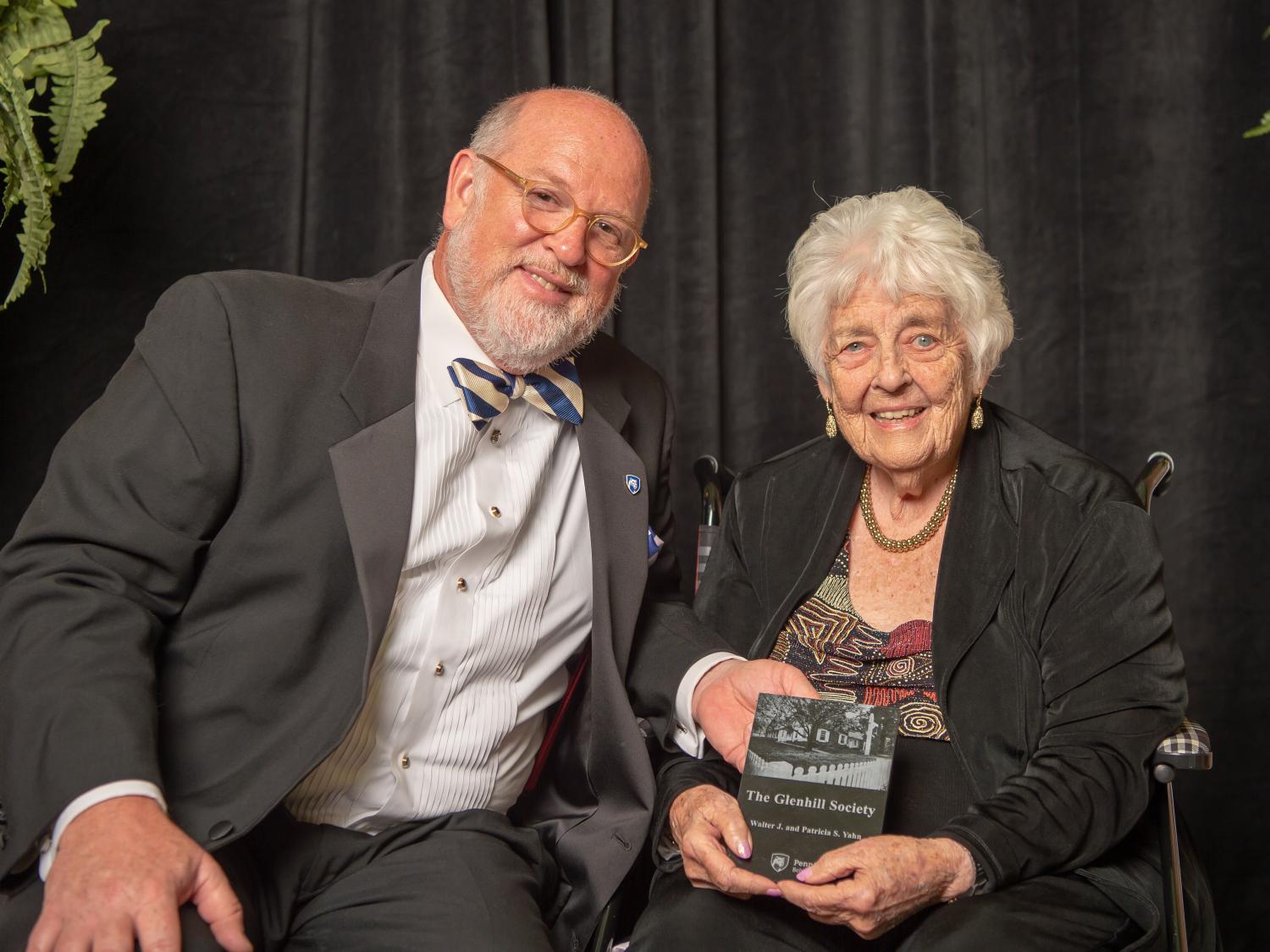 A portrait of Greg Yahn, a member of Penn State Behrend's Council of Fellows, with his late mother, Patricia Yahn.