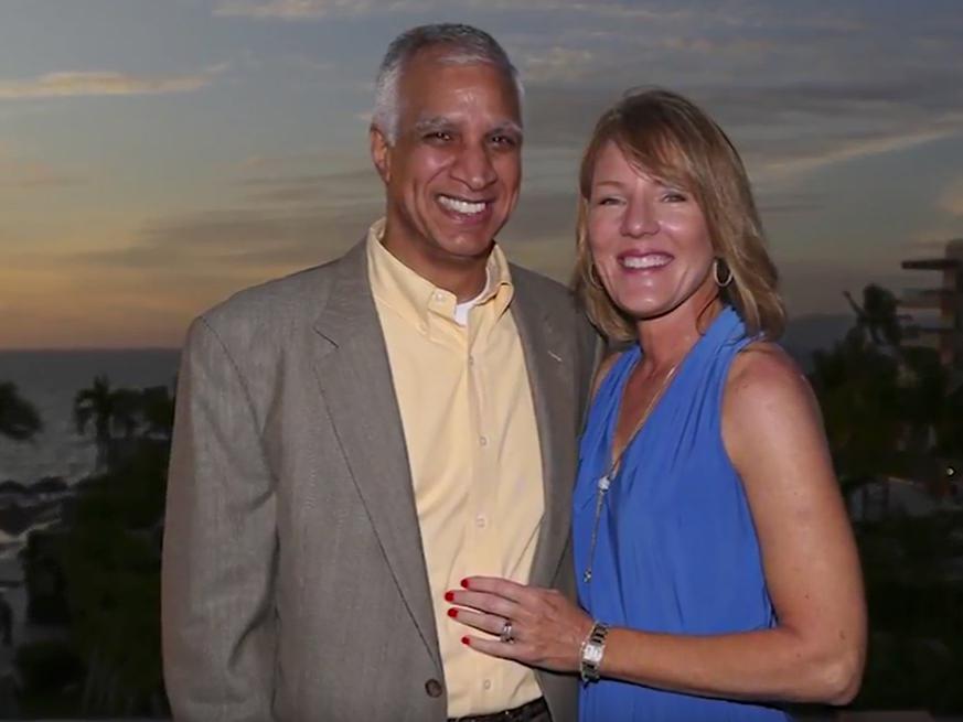Naren and Judy Gursahaney