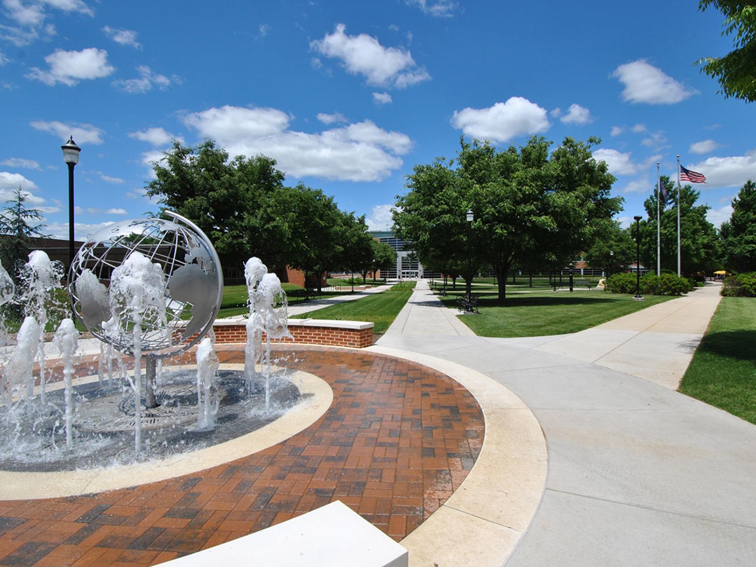 Globe Fountain