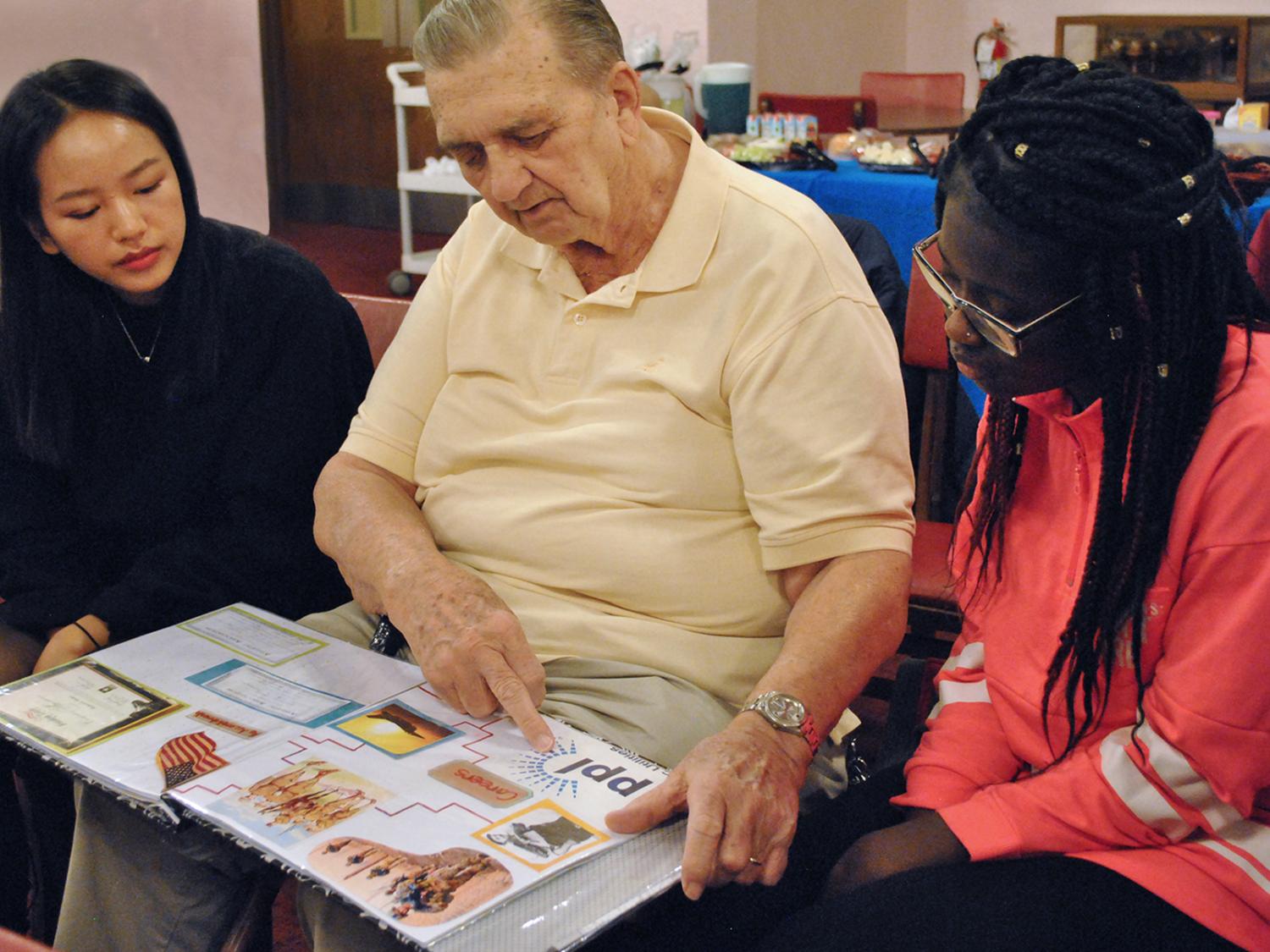 Students with senior