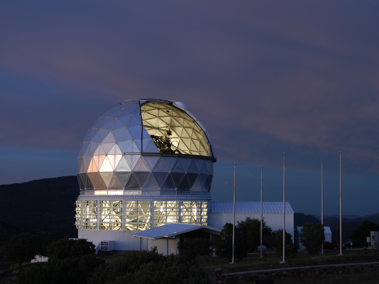 The Hobby-Eberly Telescope — one of the world’s largest optical telescopes and a premier planet-finding facility, conceived by Penn State astronomers