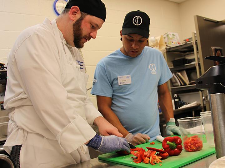 Students from Berks Hospitality management program.