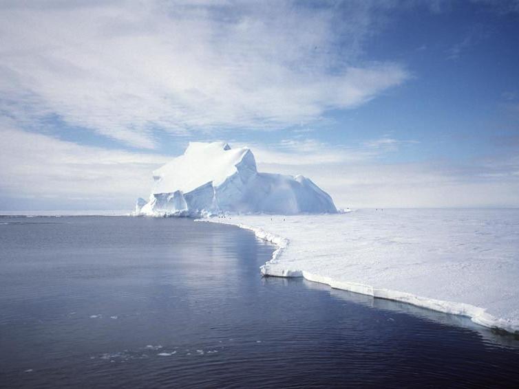Earth's Antarctic Ice Sheet.