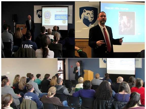 Heroin Hits home event