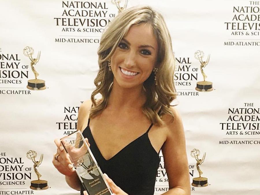 Work by student Alexandra Hogan won a regional production award