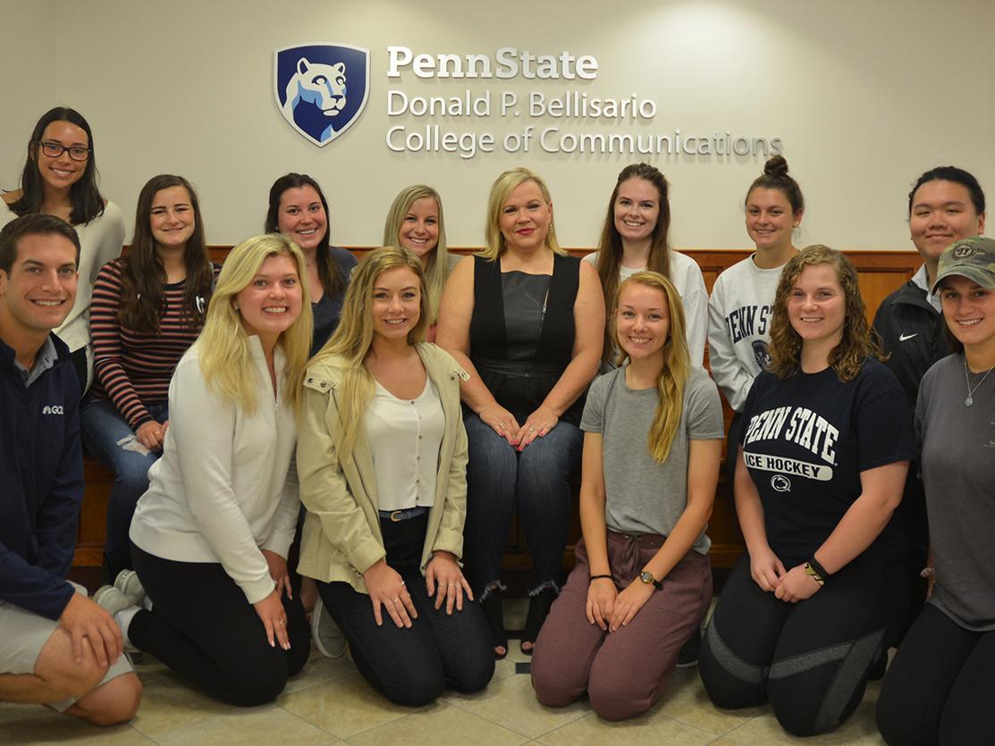 Penn State AWSM, ESPN Holly Rowe