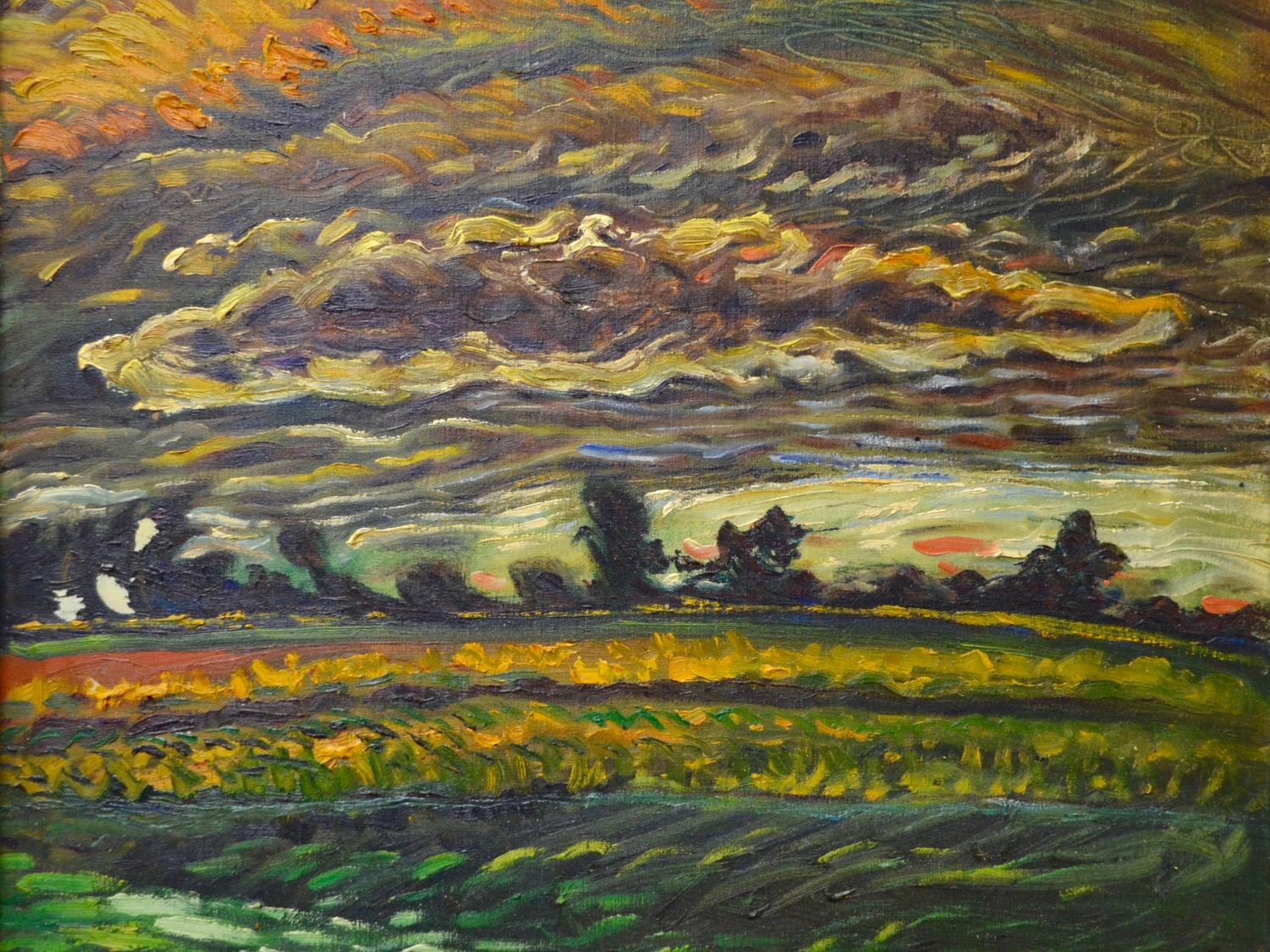 Oil painting of PA Landscape
