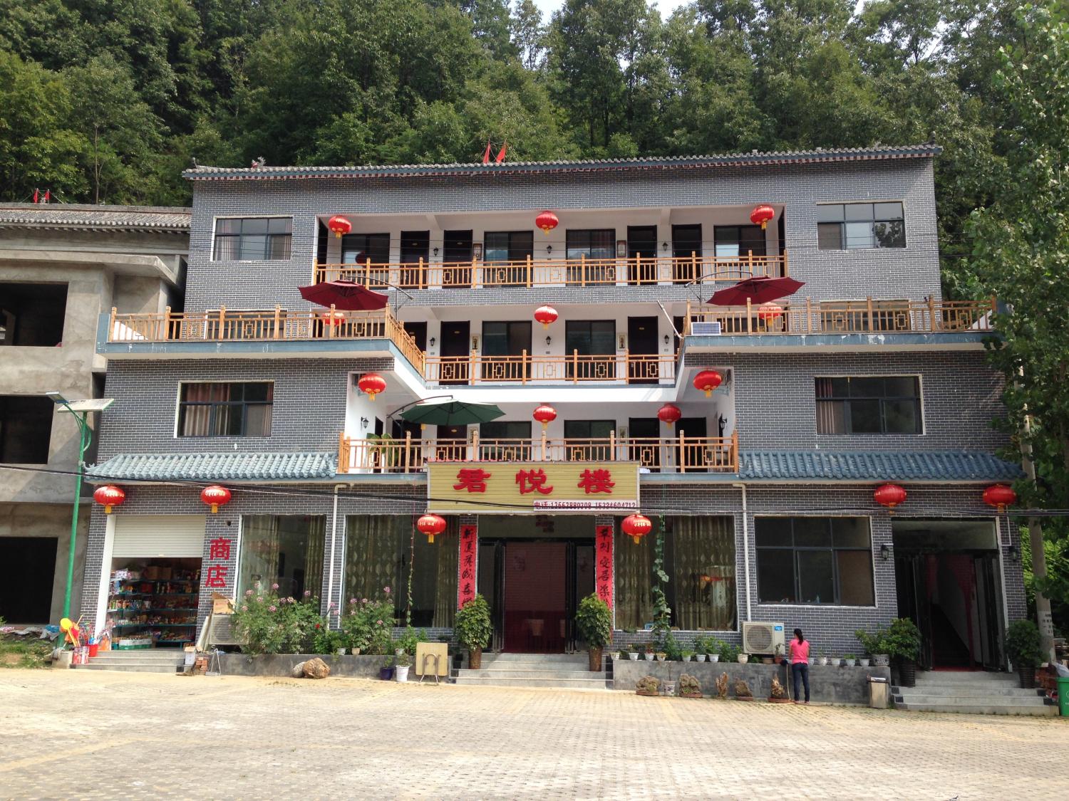 A rural house in China