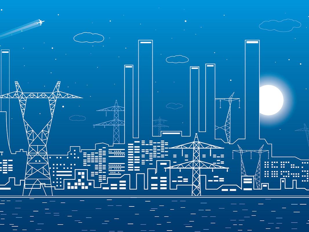 Illustration of a cityscape