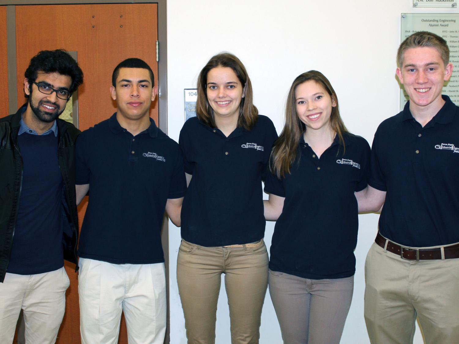 Members of the Penn State IIE student chapter