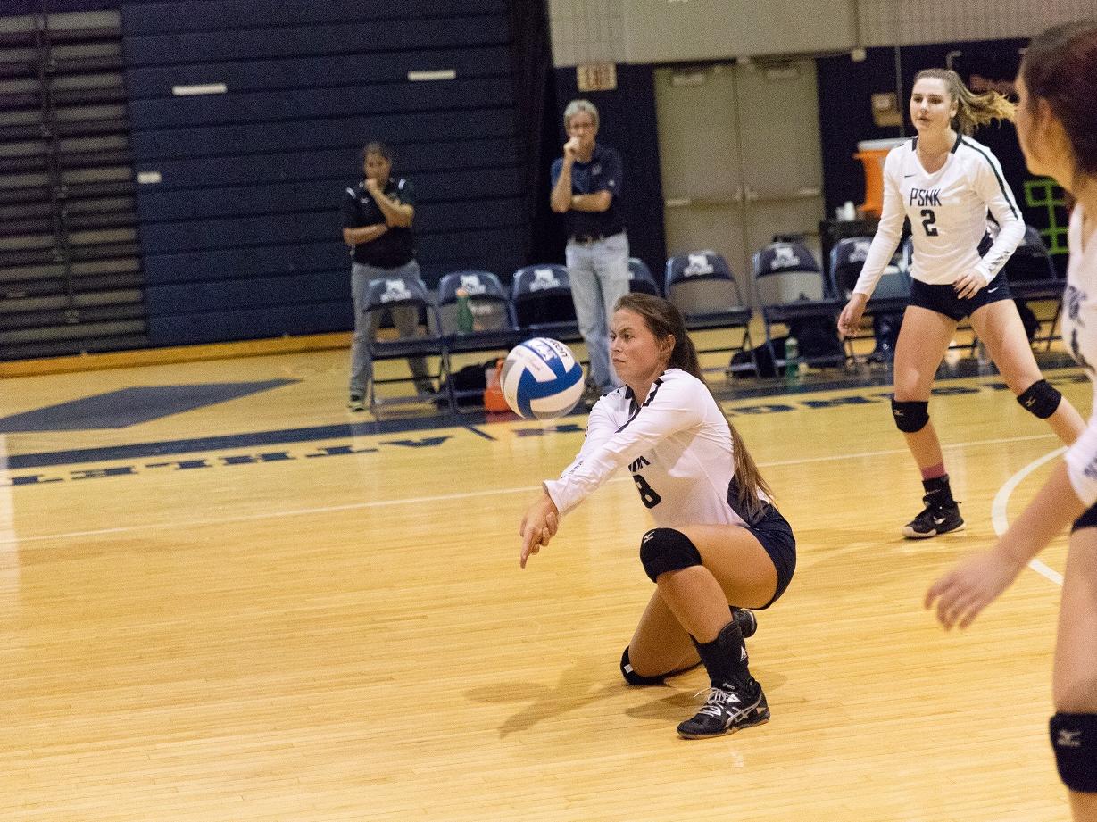 Cora Rejniak on volleyball court
