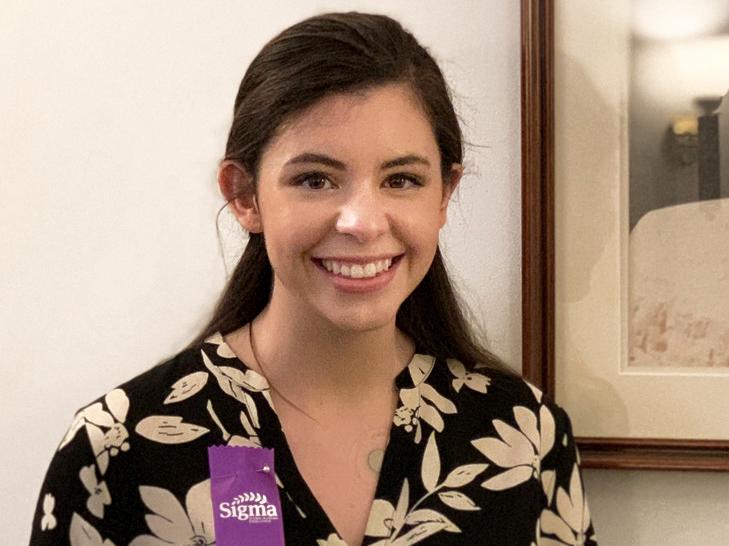 Nursing student Kaléi Kowalchik