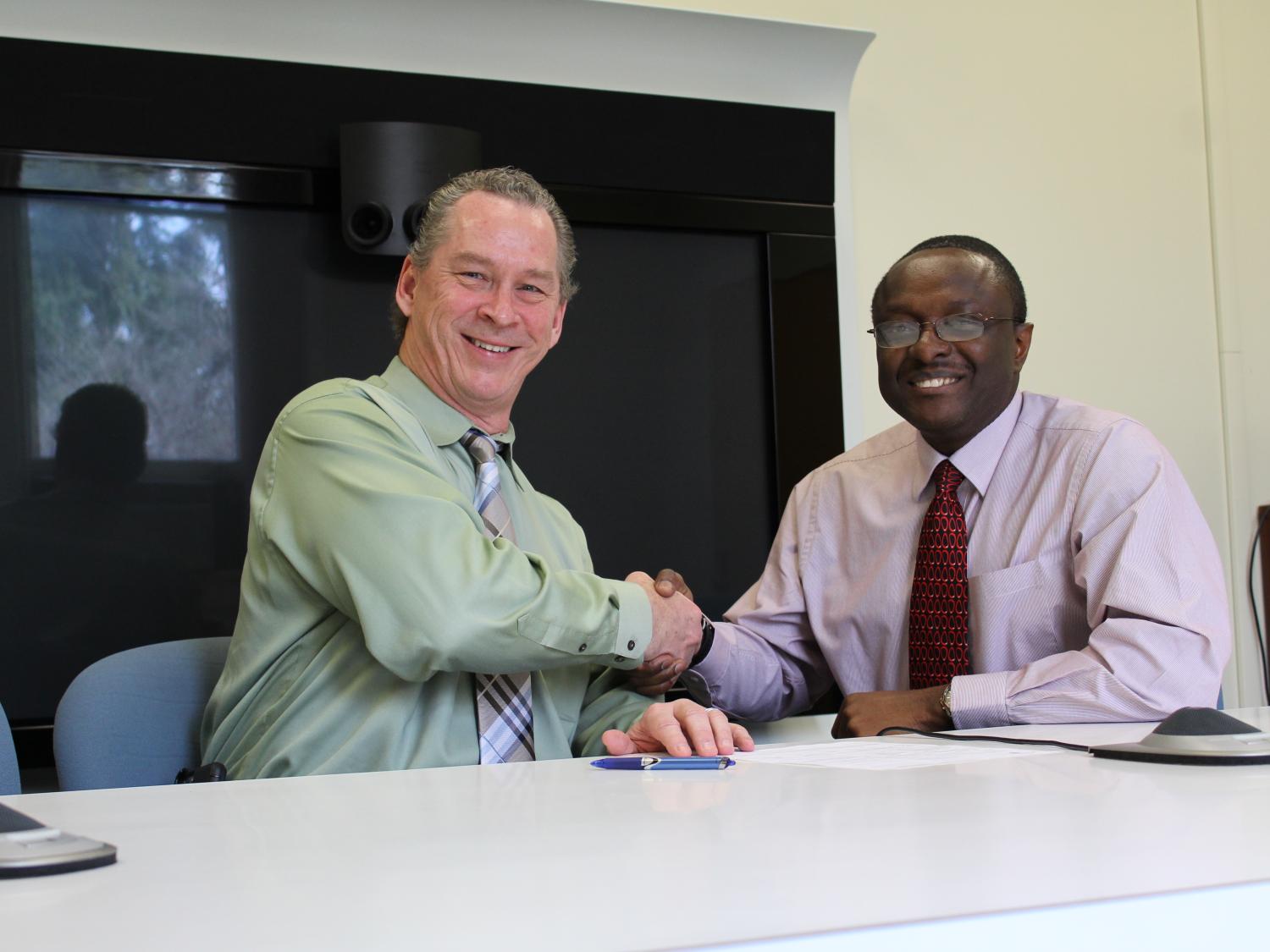 Barton Malow Endowment Signing