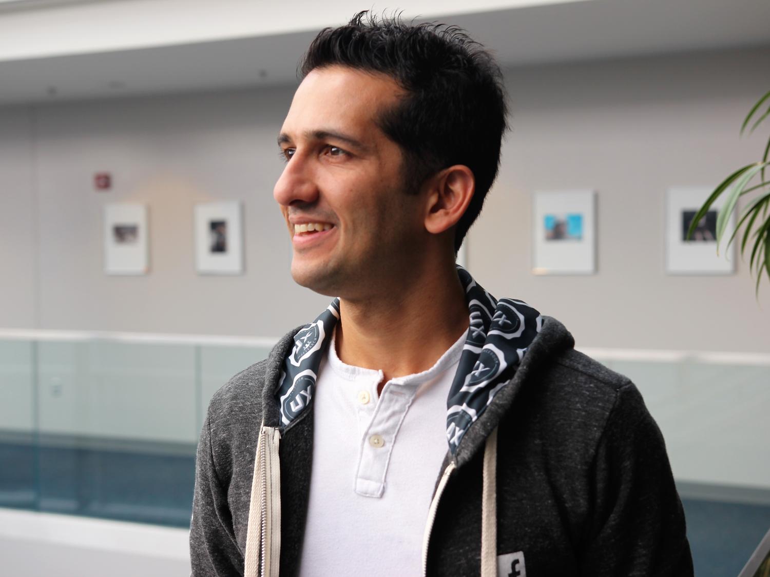 Umer Farooq, user research manager at Facebook on the Messenger team.