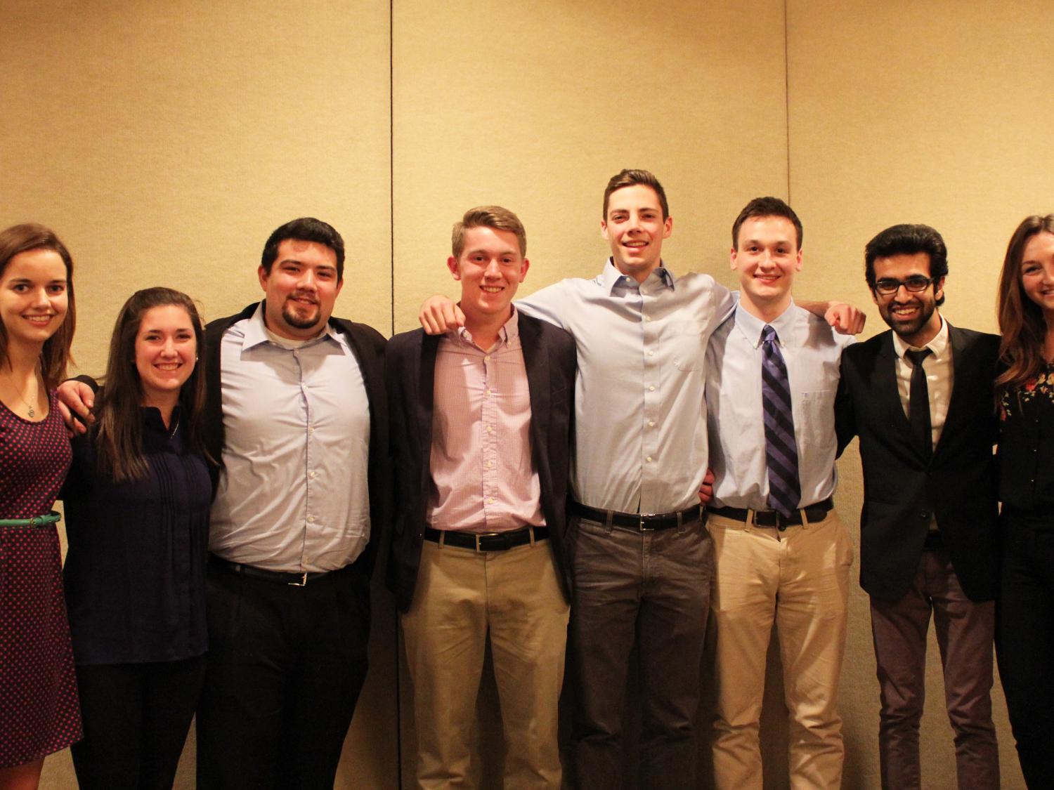 The IISE Penn State student chapter 2015-16 officers