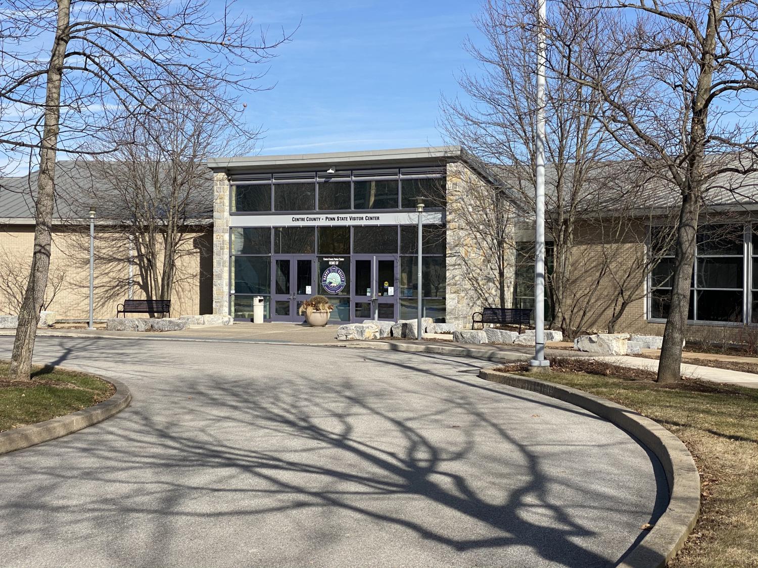 Front entrance of visitor center