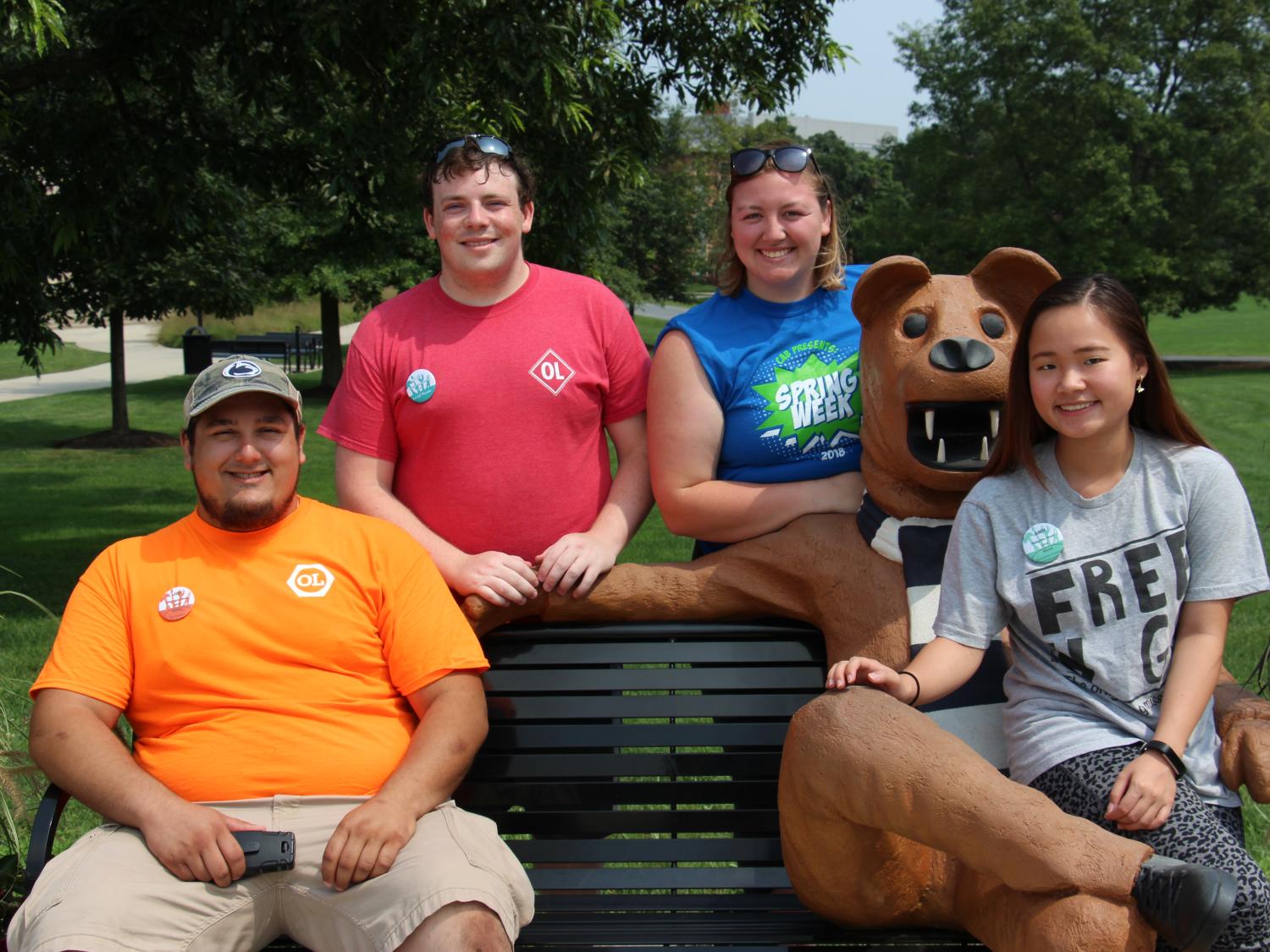 Orientation leaders help incoming students adjust to college life