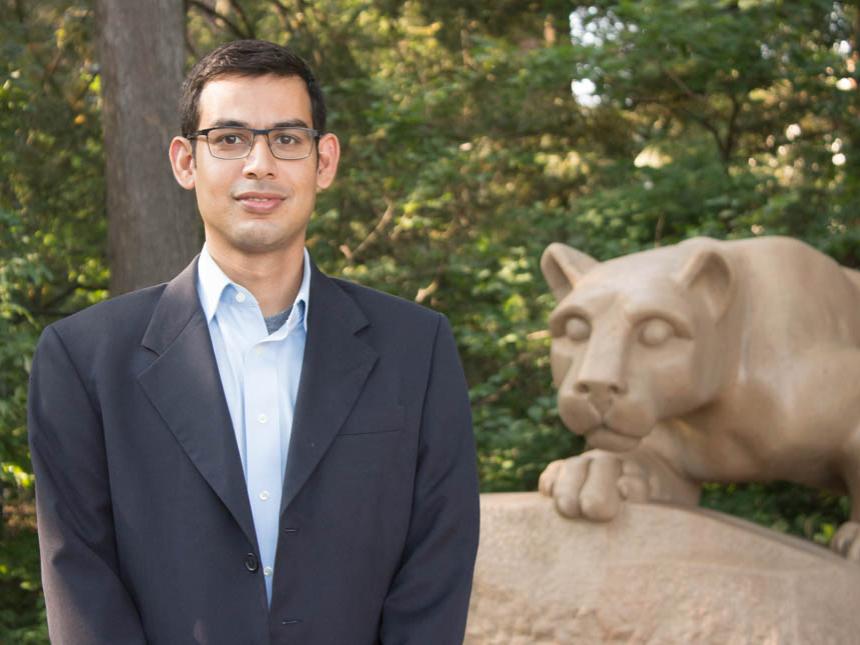 Guha Manogharan, assistant professor of mechanical engineering at Penn State