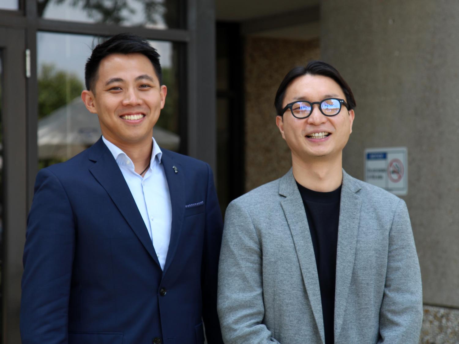 Joey Tsai and Min Cheong