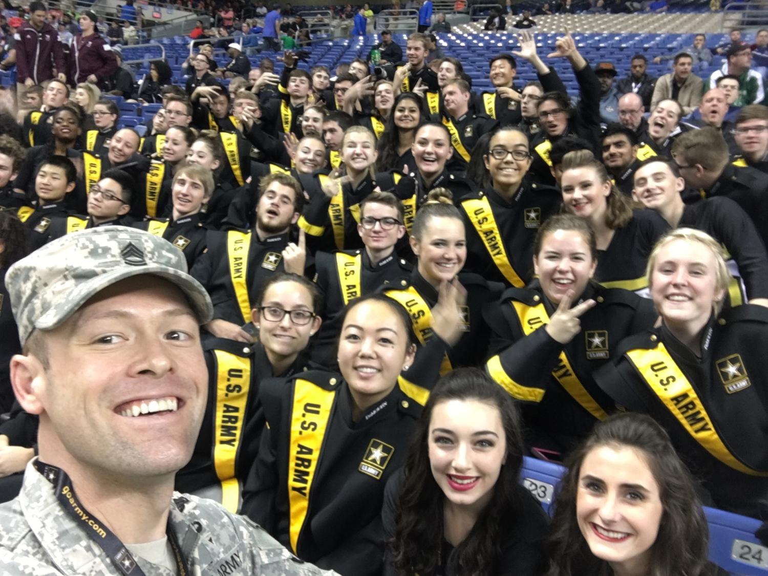 Shepro and the Color Guard
