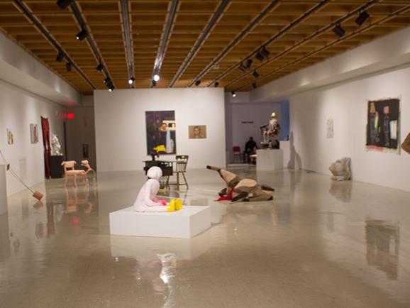 Penn State SoVA Undergraduate Juried Exhibition 'Rough Intent' in Edwin W. Zoller Gallery