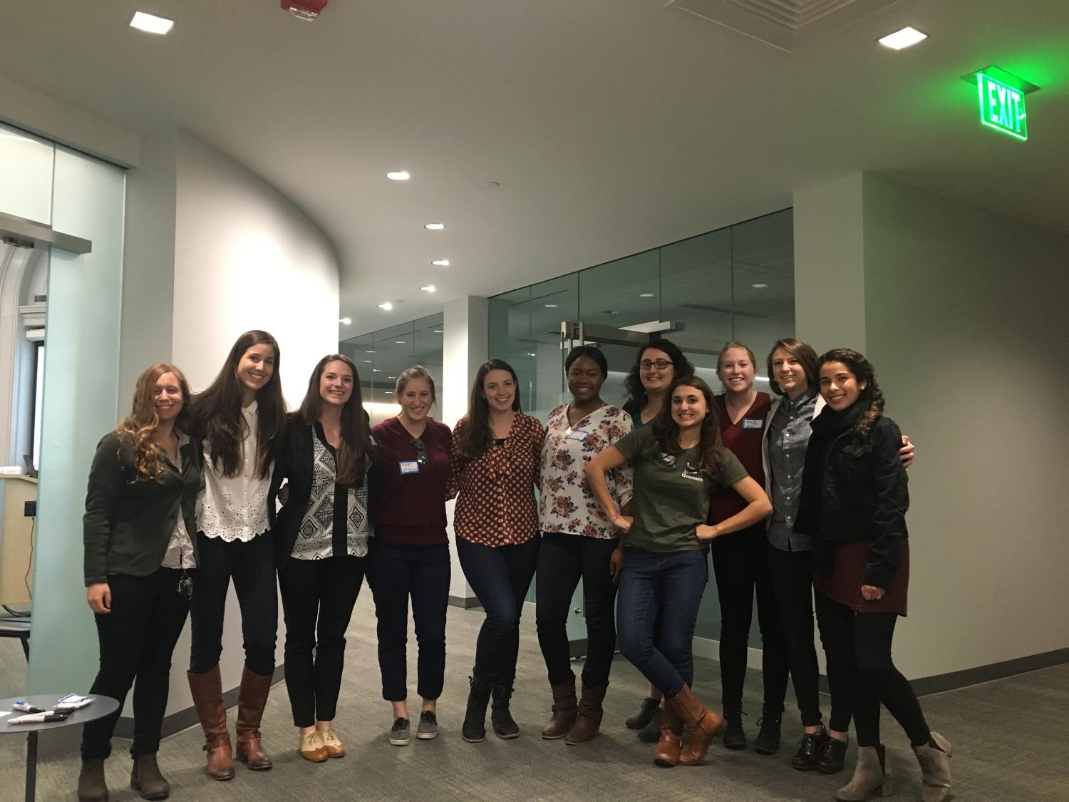 Members of the science advocacy group "WE ARE for Science" at an event on the Penn State campus