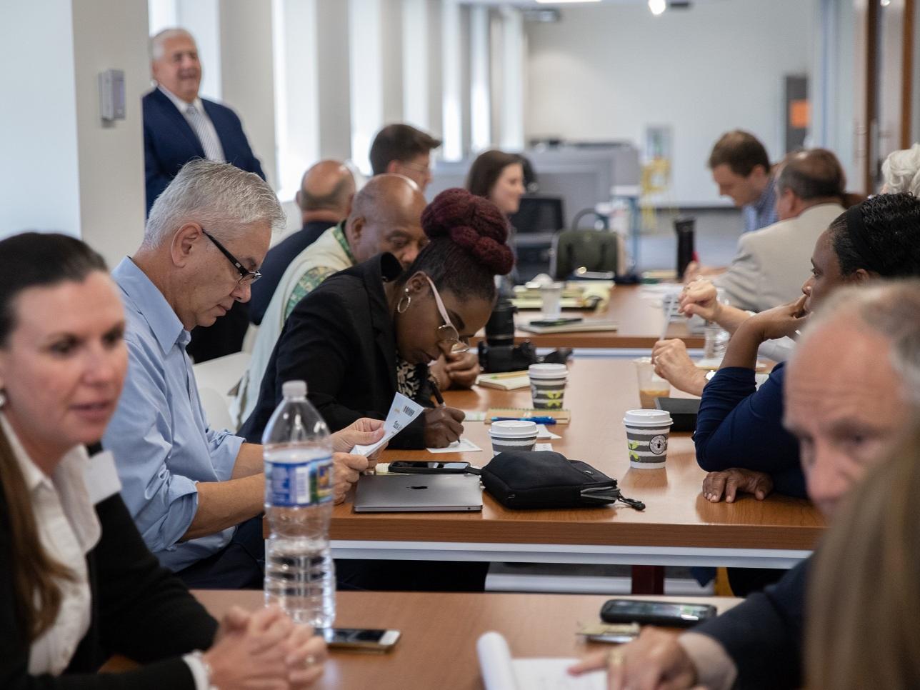 Participants collaborate during reNew Kensington Community Workshop