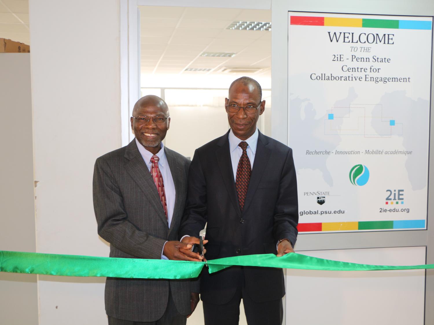 Michael Adewumi & Professor Amadou Maïga