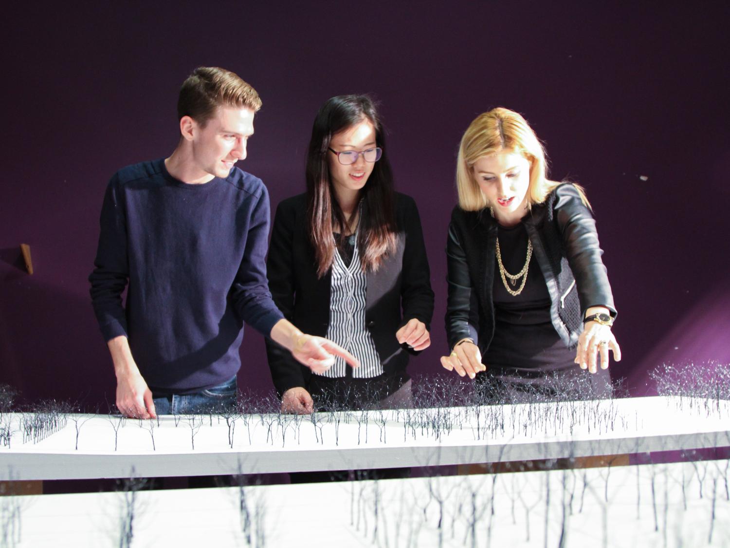 students and instructor