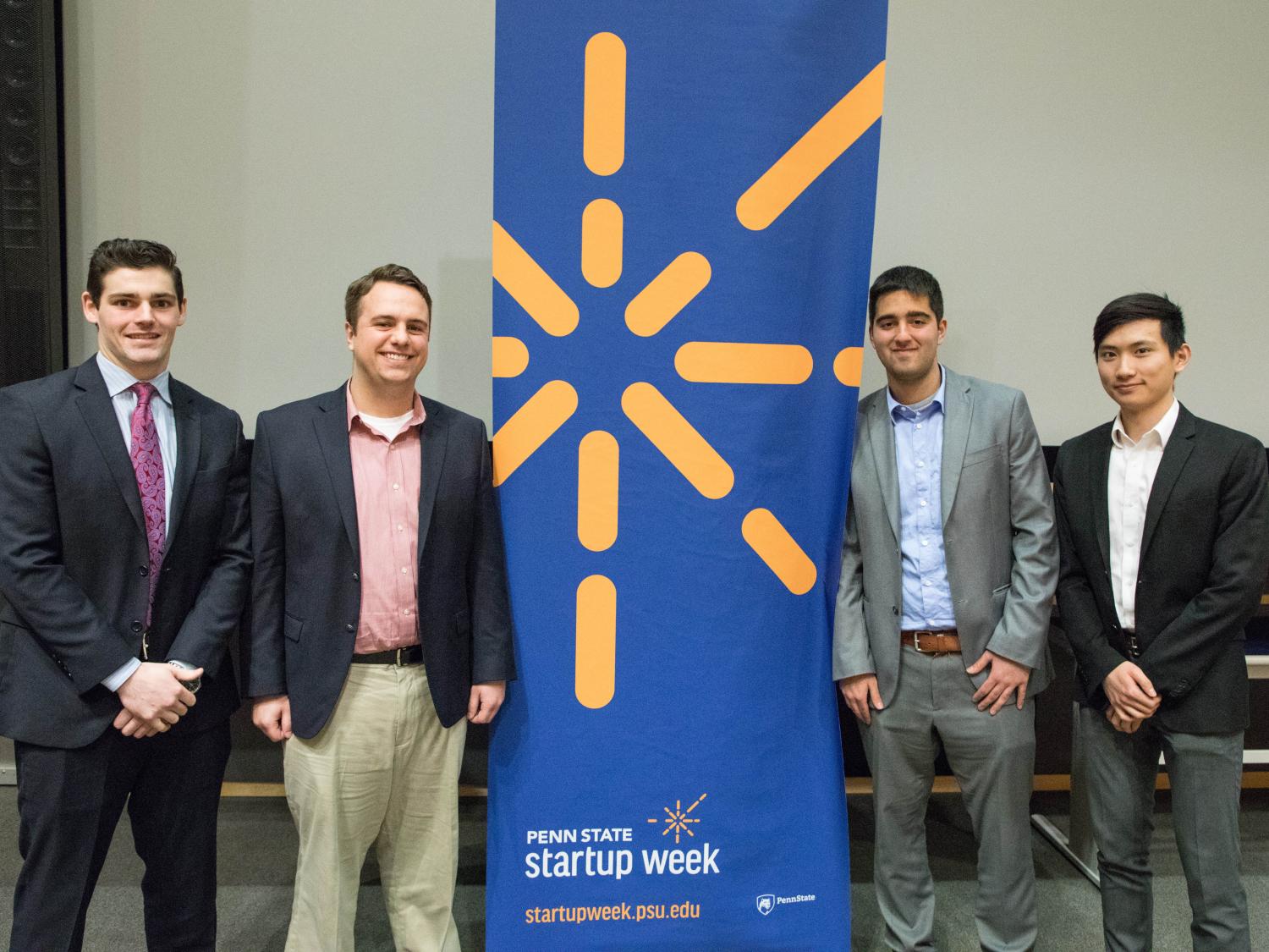 HemoGo team members at Startup Week