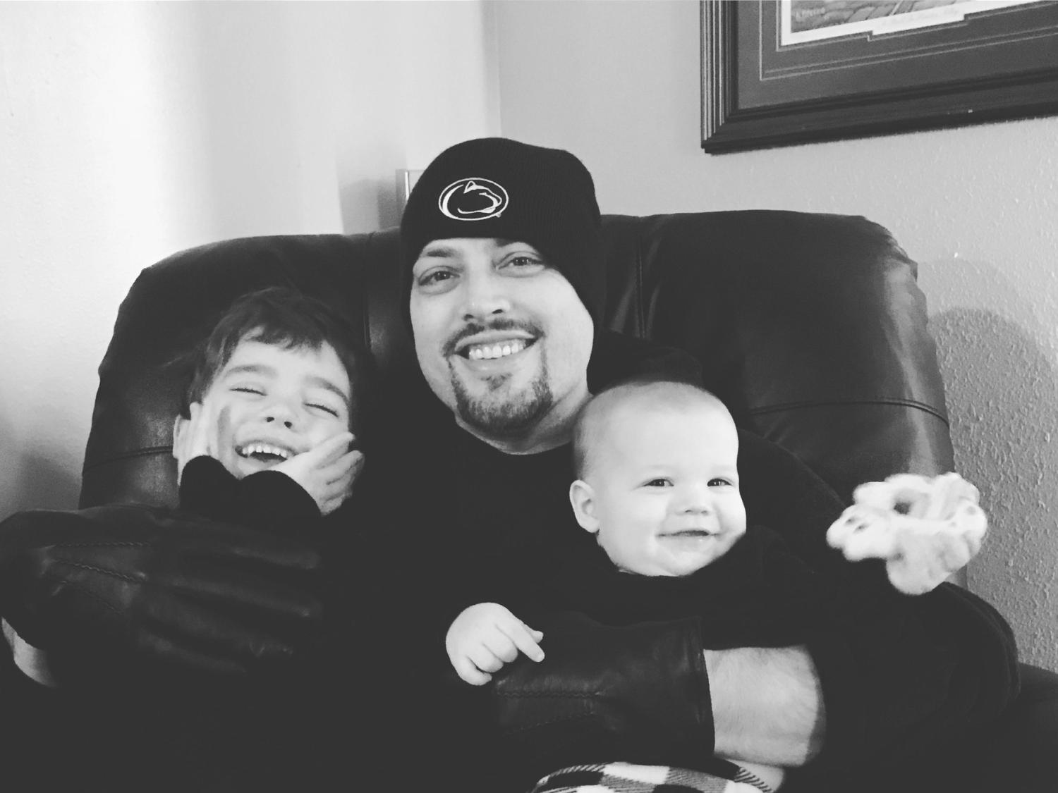 World Campus student with kids
