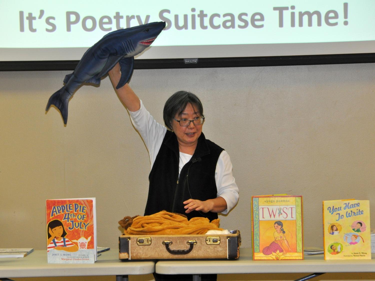 Abington author Janet Wong