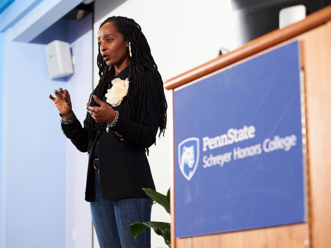 Jeanine Staples at 2020 Mark Luchinsky Memorial Lecture