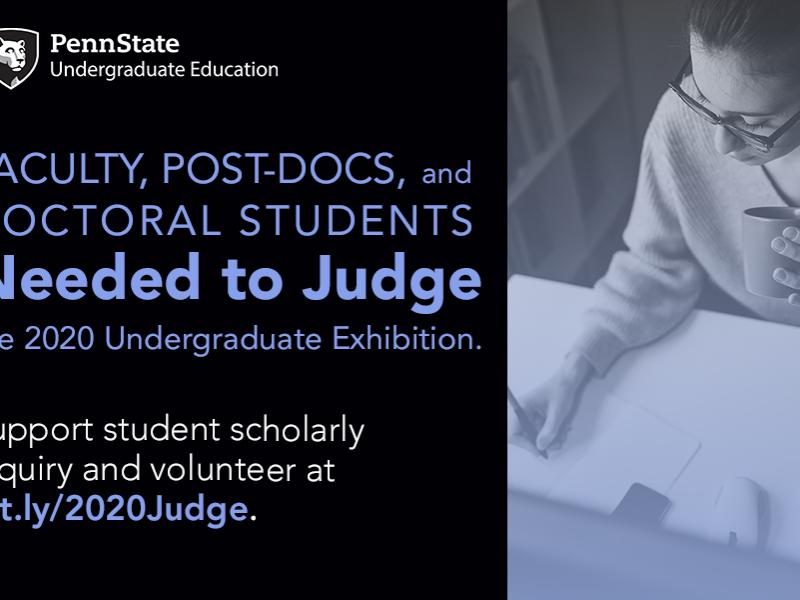 Judges Needed for Undergraduate Exhibition