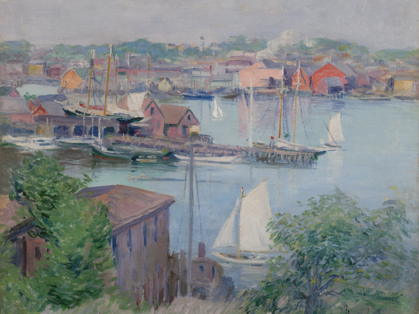 Alice Judson, Summer Day, Gloucester Harbor, c. 1920s