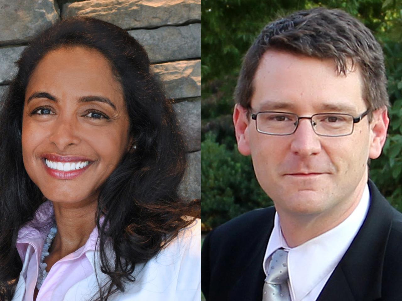 Dr. Patria De Lancer Julnes and Dr. Matthew Woessner
