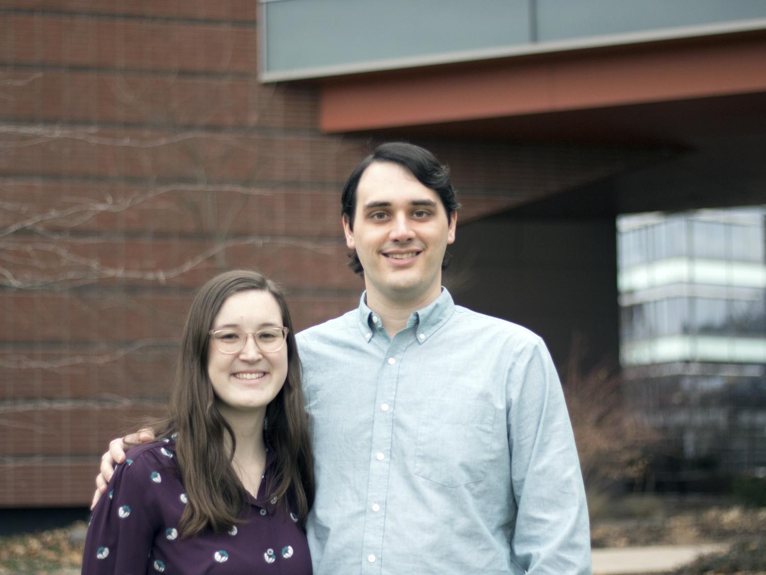 Penn State graduate students and Schreyer Scholar alumni Nicole and Ken Hall