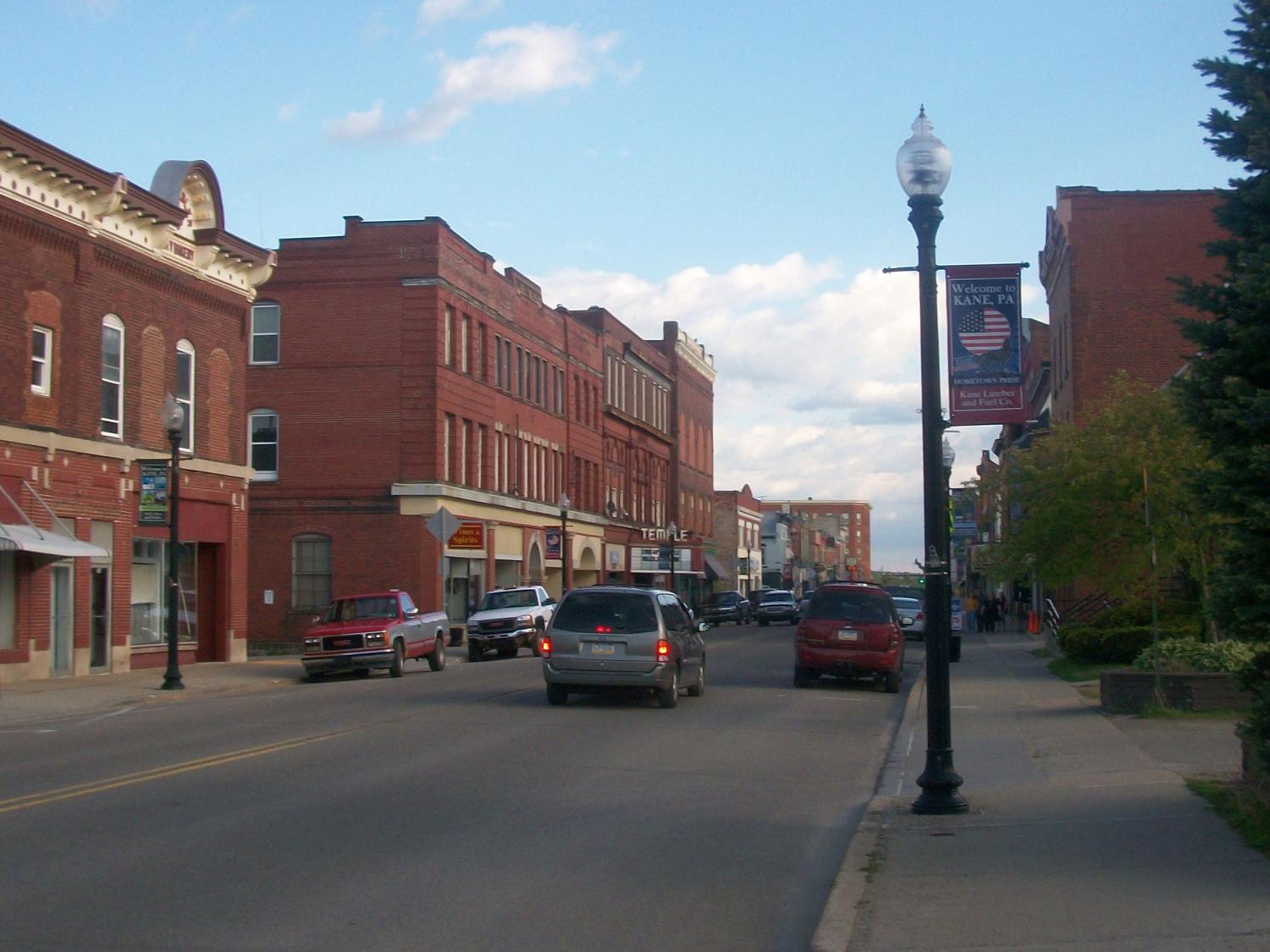 Kane PA downtown