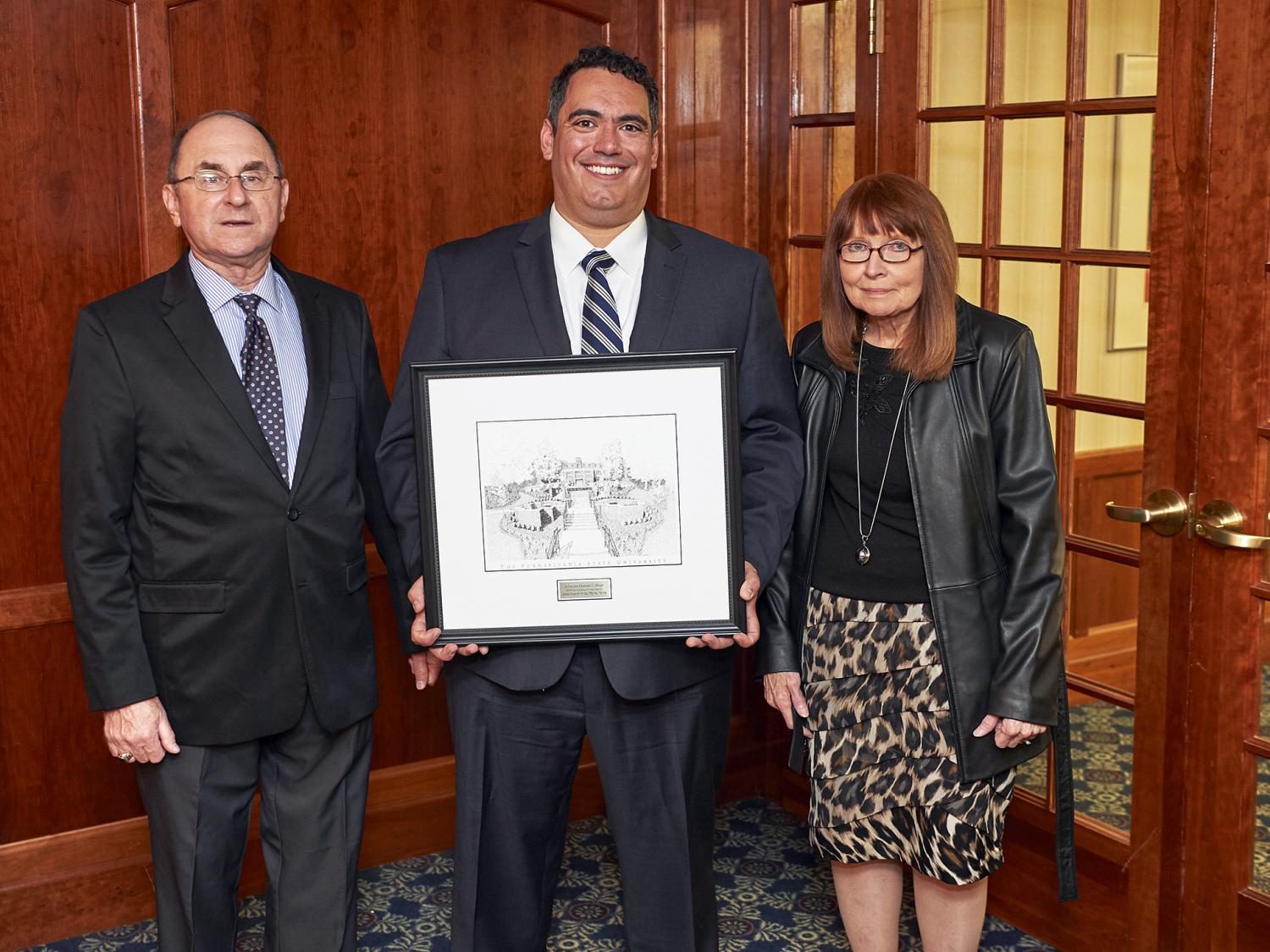 Penn State alumnus Joseph Kasprzyk and family