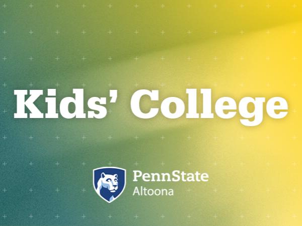 Kid's College at Penn State Altoona