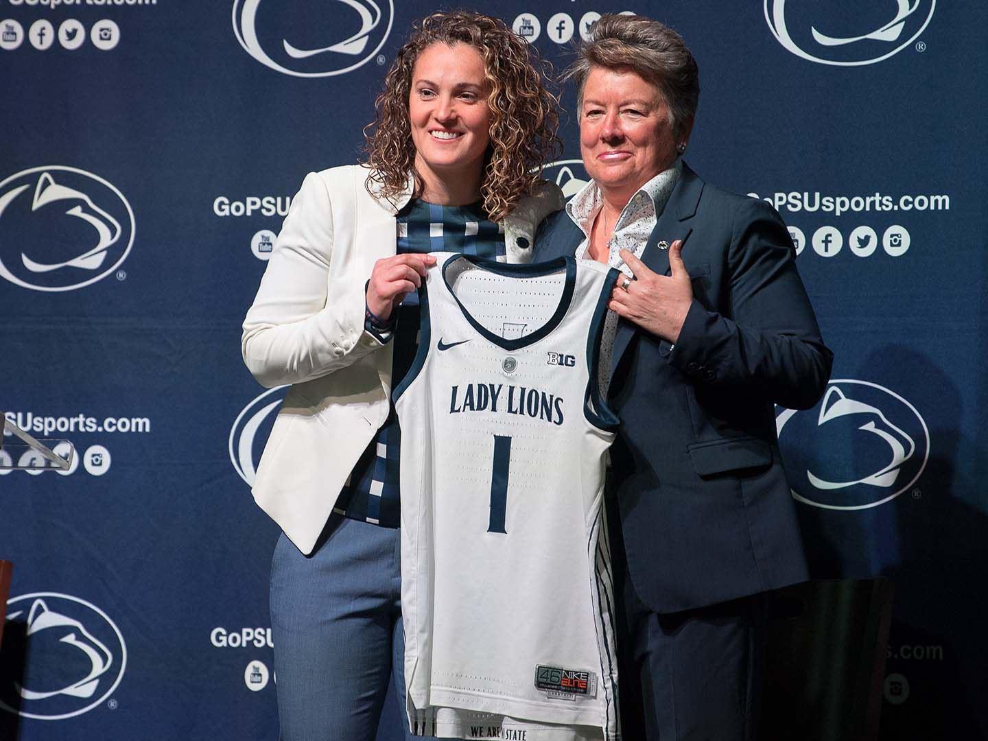 Carolyn Kieger and Sandy Barbour