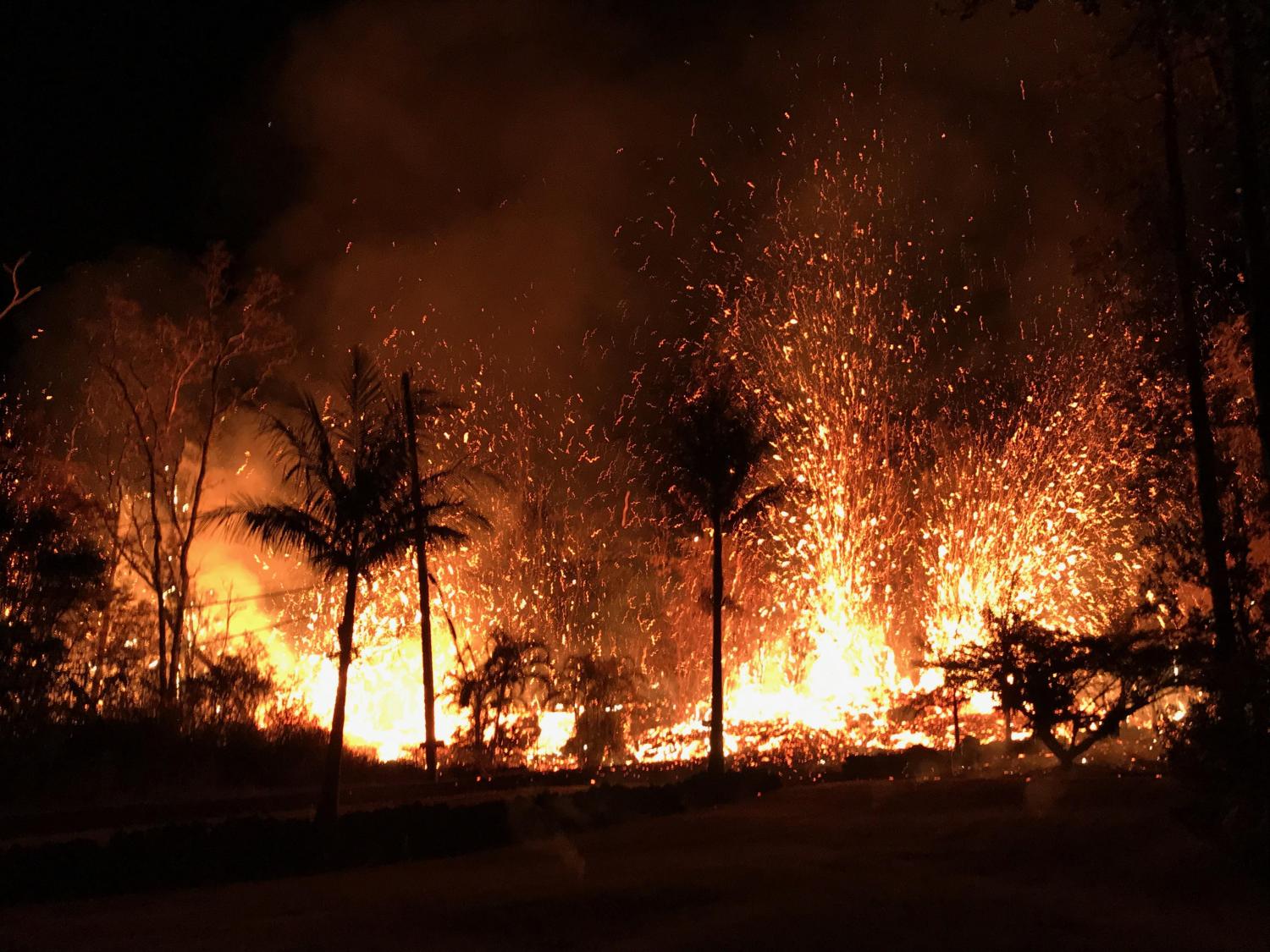 Mount Kilauea eastern rift zone