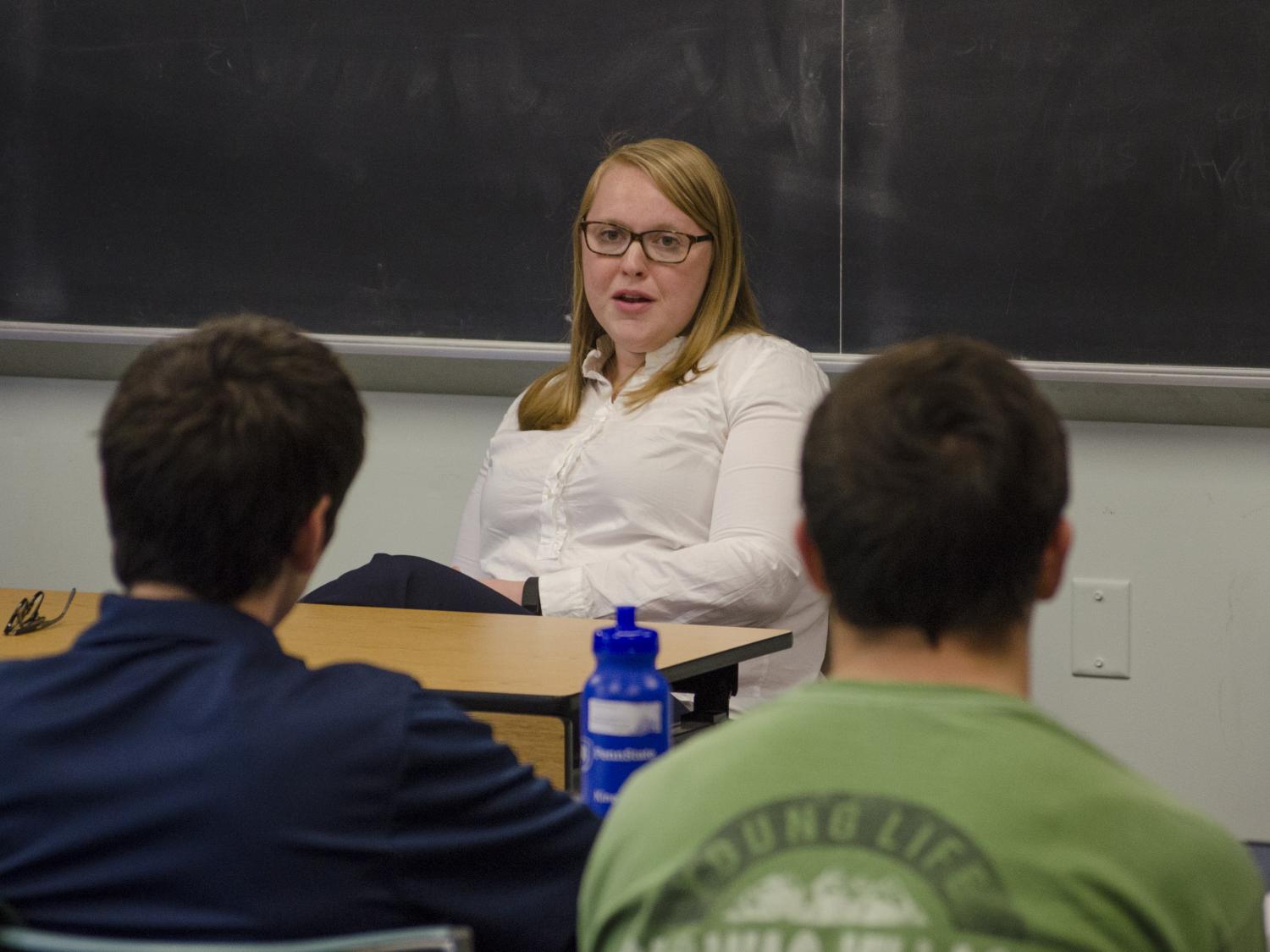 Sara Shaffer Alumni in the Classroom