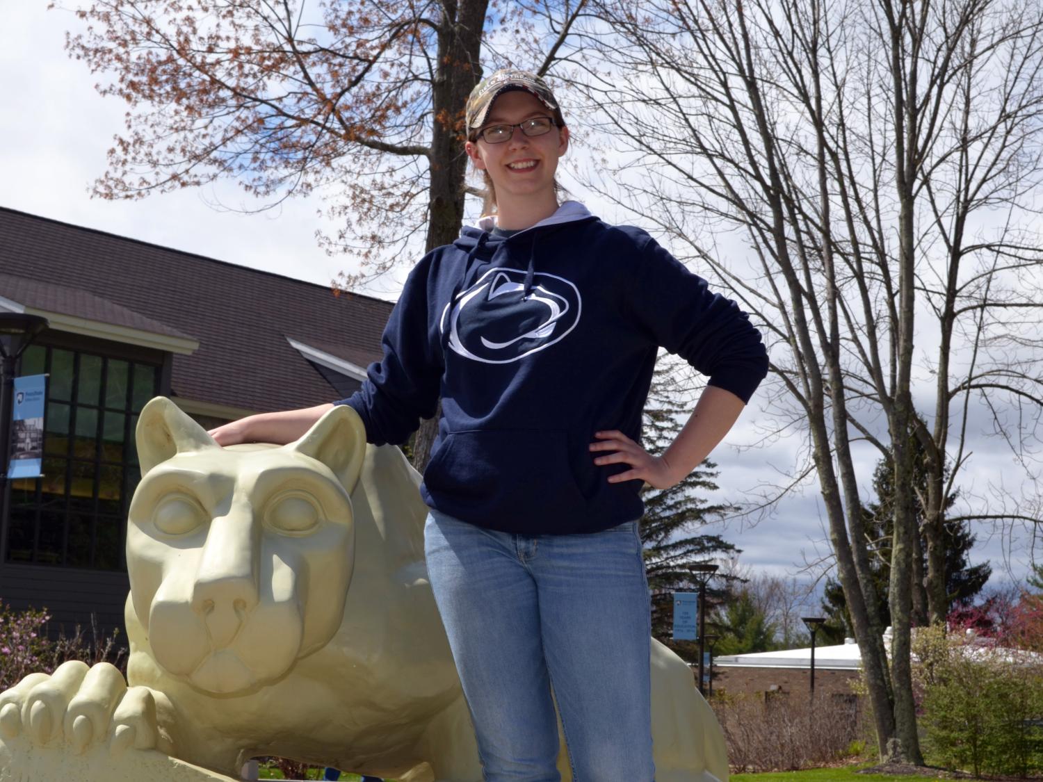 Penn State agricultural sciences student Kaylee Kishbaugh