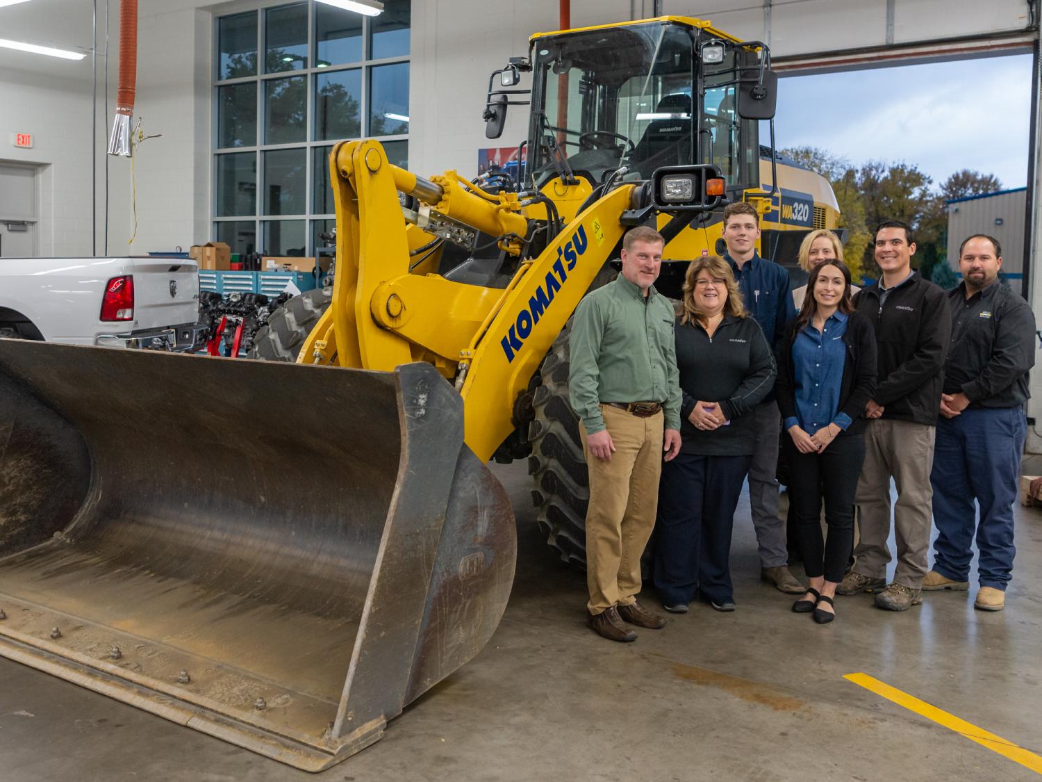 Komatsu WA320 wheel loader